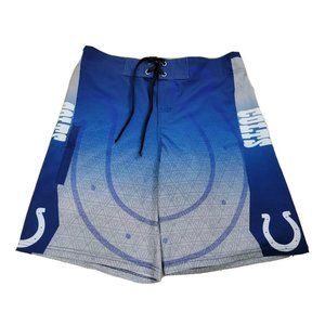 Indianapolis Colts Men's 34 Swim Trunks Bathing Suit Board Shorts Football NFL